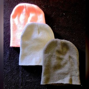 3 Brand New Beanies